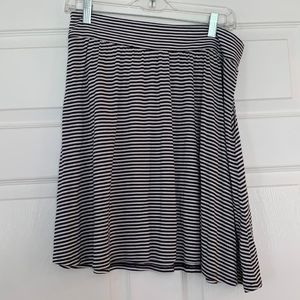 Original Penguin | Navy and White Striped Skirt